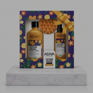 Agiva Caffeine & Gingseng 3pc Set