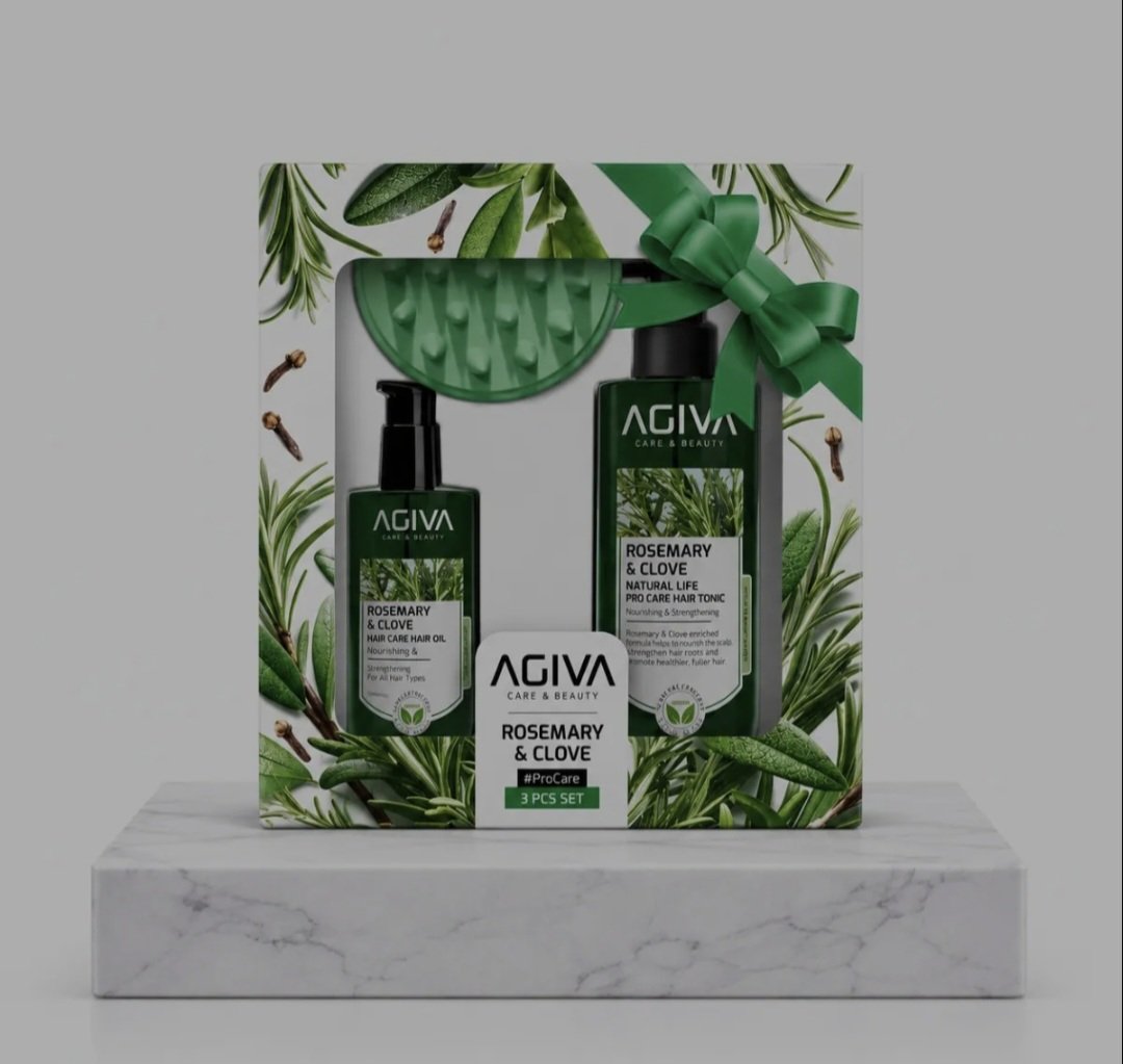 Agiva Rosemary & Clove 3pcs set